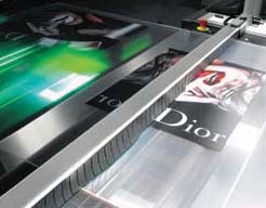 Printing directly onto OPTIX DA, digital acrylic sheet