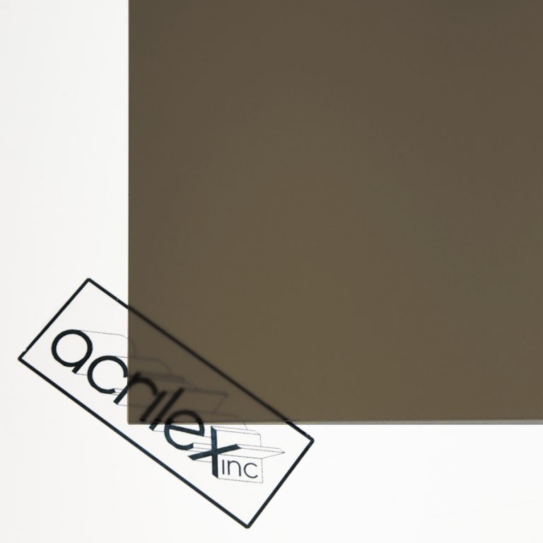 Acriglas® Bronze Smoke Frosted Acrylic Sheet Acrilex