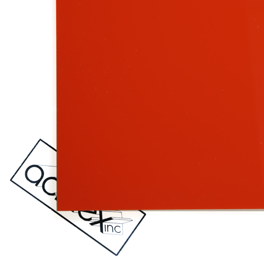 Acriglas® Persimmons Orange Acrylic Sheet - Acrilex